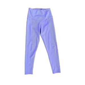 Onzie Leggings Size S/M Womens Work out Yoga Gym Pants Lilac Light Purple